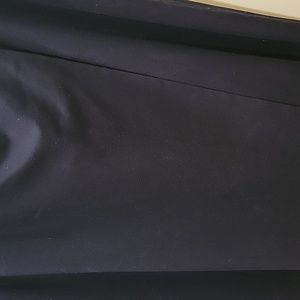 Prada navy wrap cotton skirt